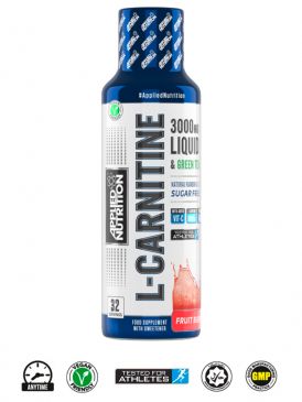 Applied Nutrition L-Carnitine Liquid 3000 & Green Tea (480ml)